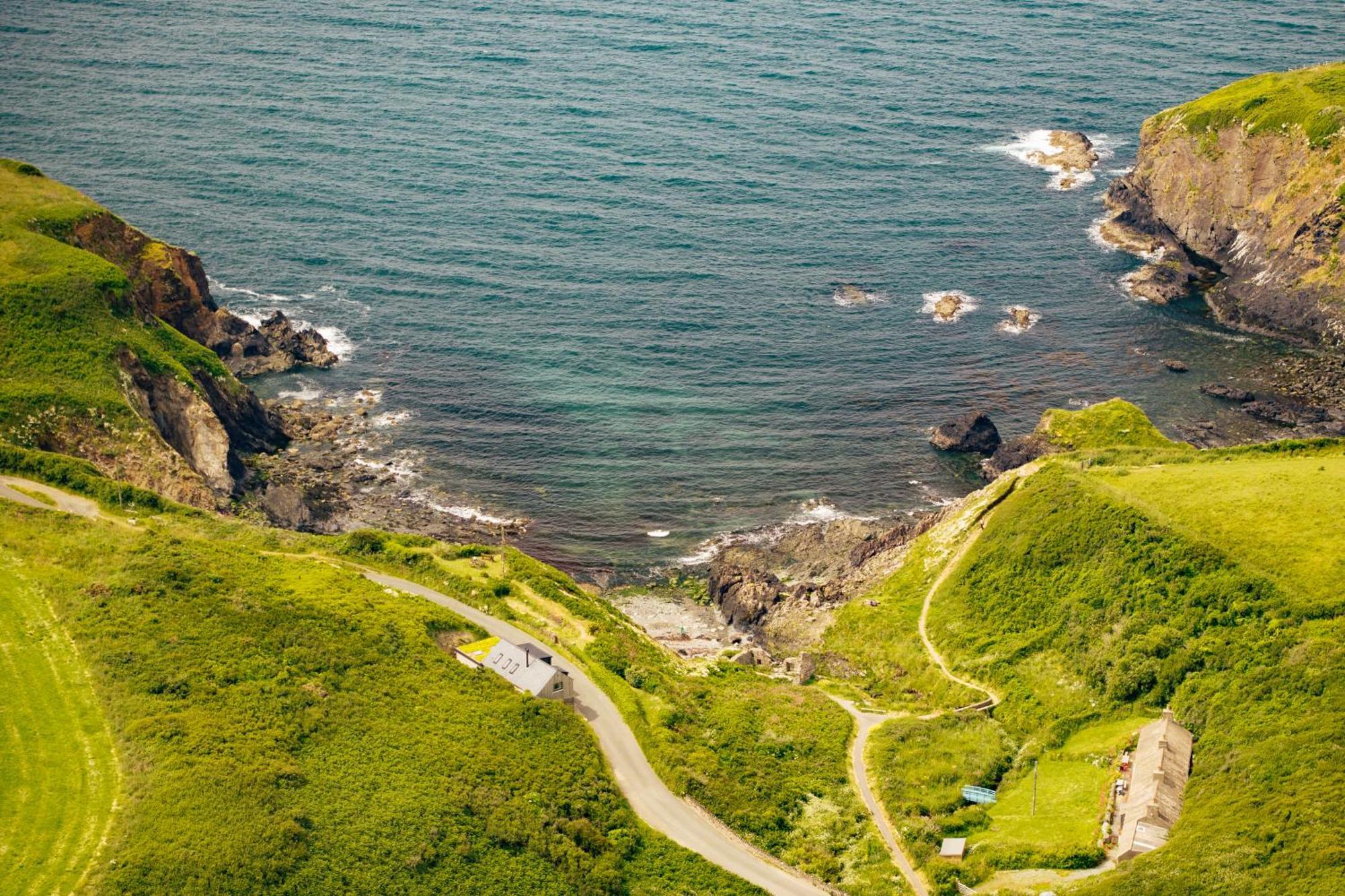 Cliff-Top Cottage On Coast Path W/Panoramic Views Trevine Екстер'єр фото