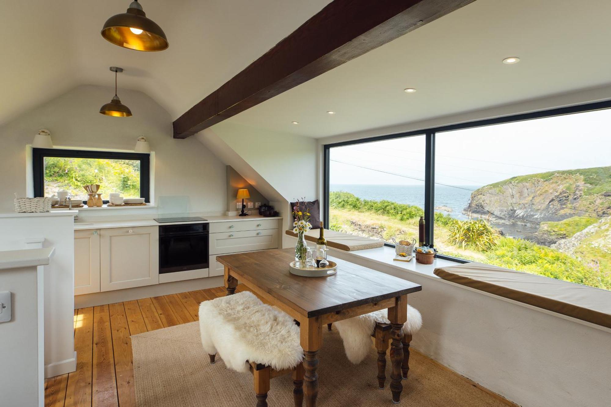 Cliff-Top Cottage On Coast Path W/Panoramic Views Trevine Екстер'єр фото