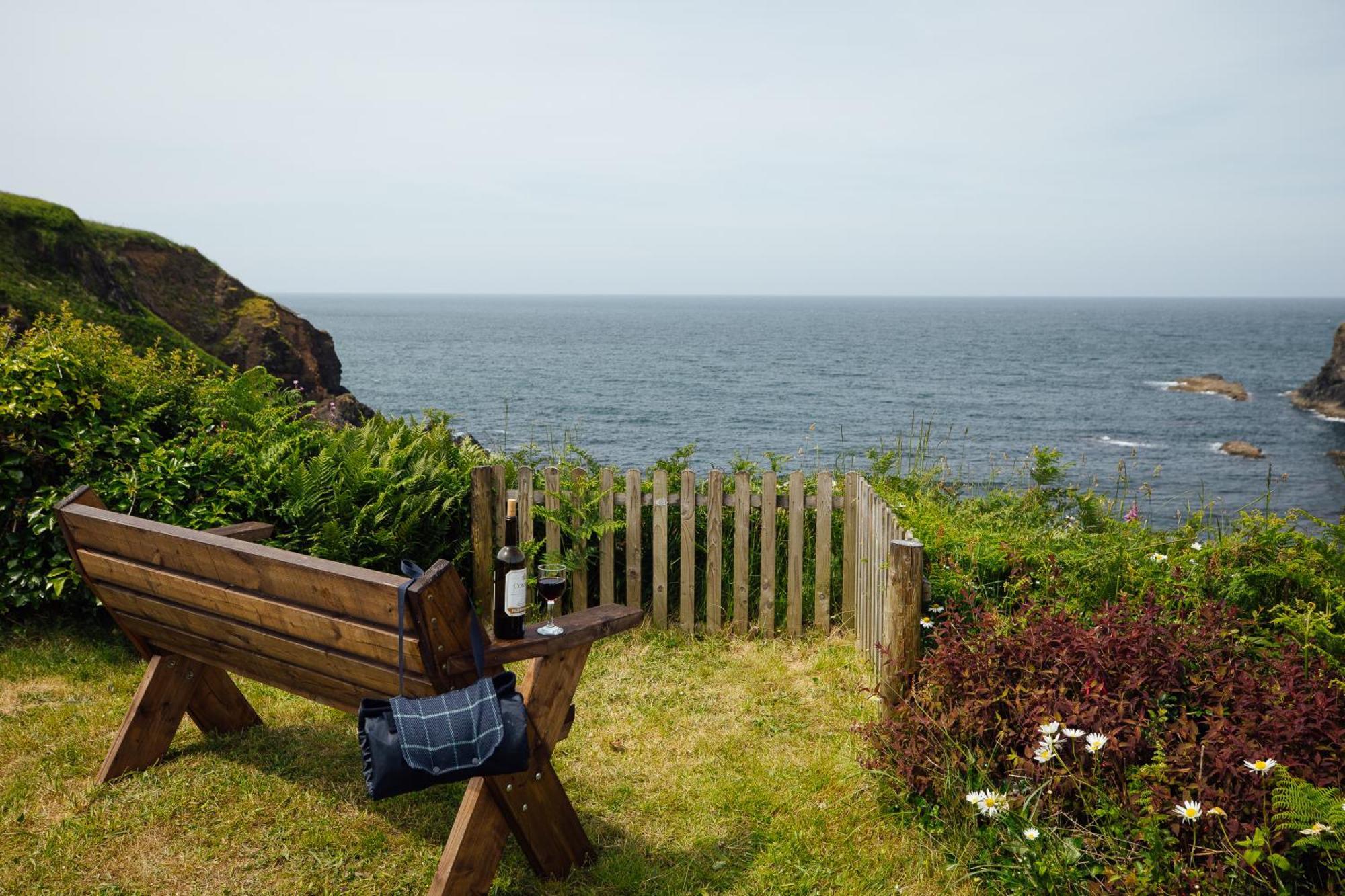 Cliff-Top Cottage On Coast Path W/Panoramic Views Trevine Екстер'єр фото